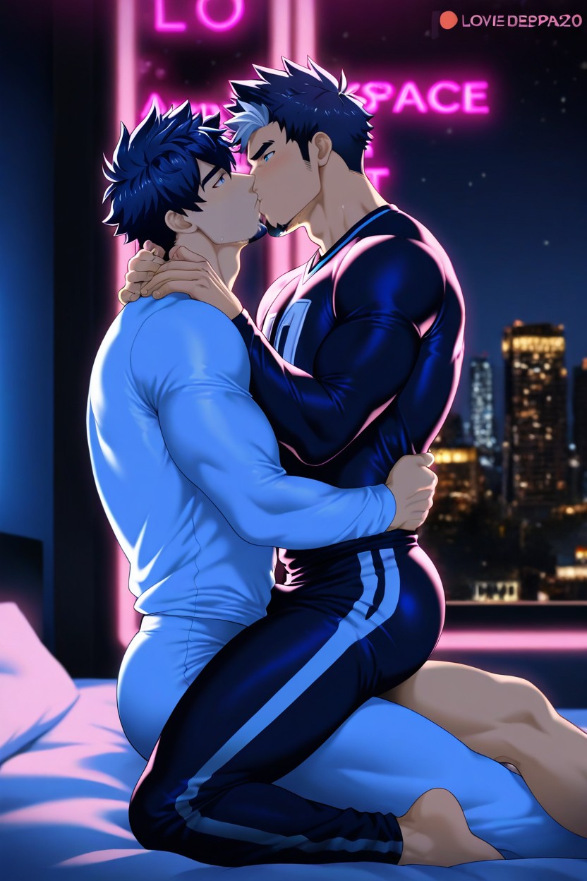 Boys, Very Tight Jersey, Football Player Porno IA Gay