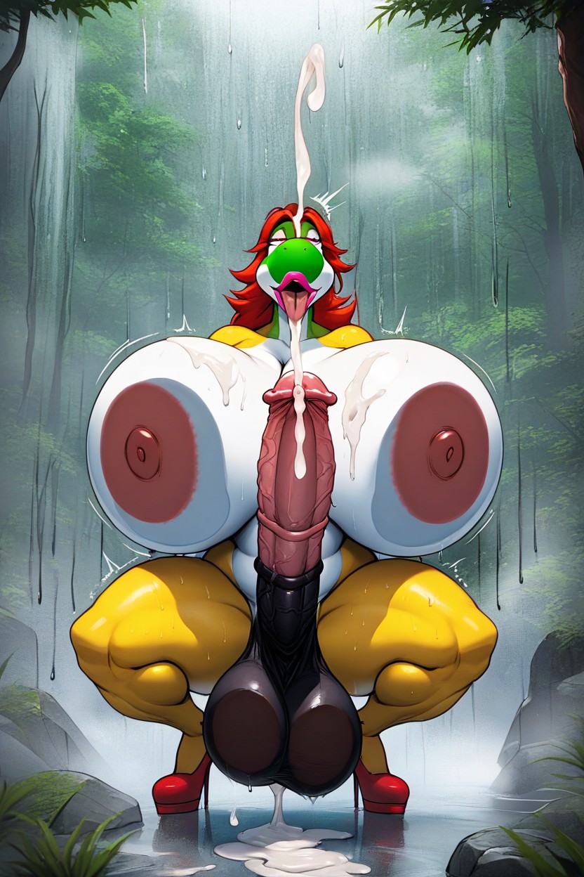 Hyper Cock, Hyper Balls, Naked Porno IA Furry