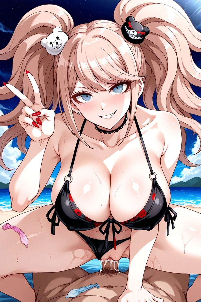 25+, Tilt Forward, Beach Side Hentai AI Porn