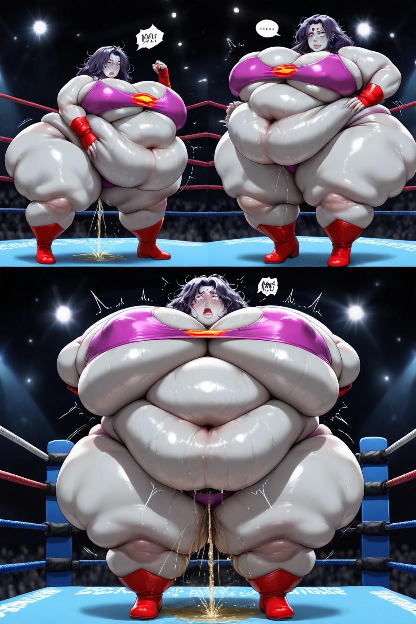 Gigantic Breast, Extremely Fat Legs, Massive Belly Bigger Than Entire Body Hentai AI Porn