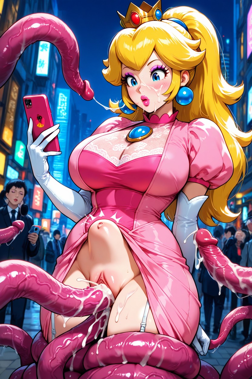 Fancy Peach, Lipstick, 25+ AI Porn