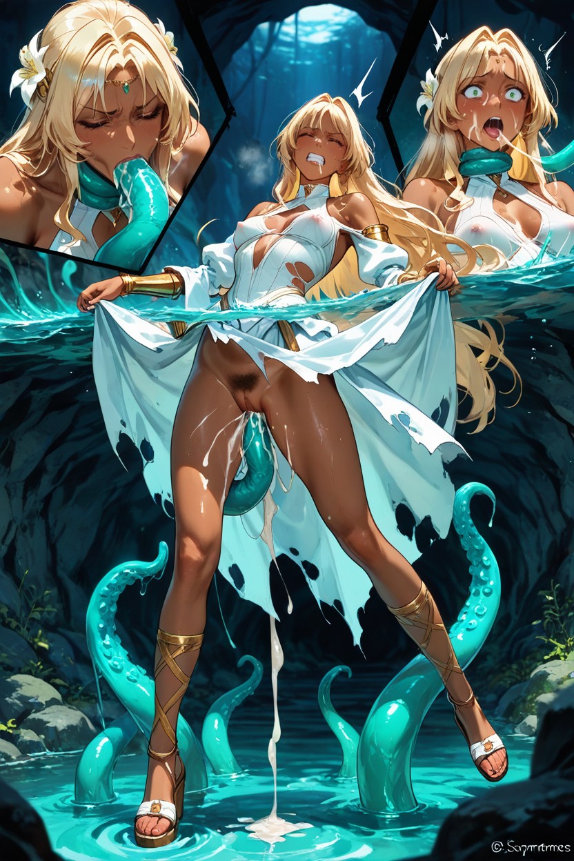 Masterfully Dynamic Linework, Masterfully Intricated Backgrounds, Insanely Long Legs Hentai AI Porn