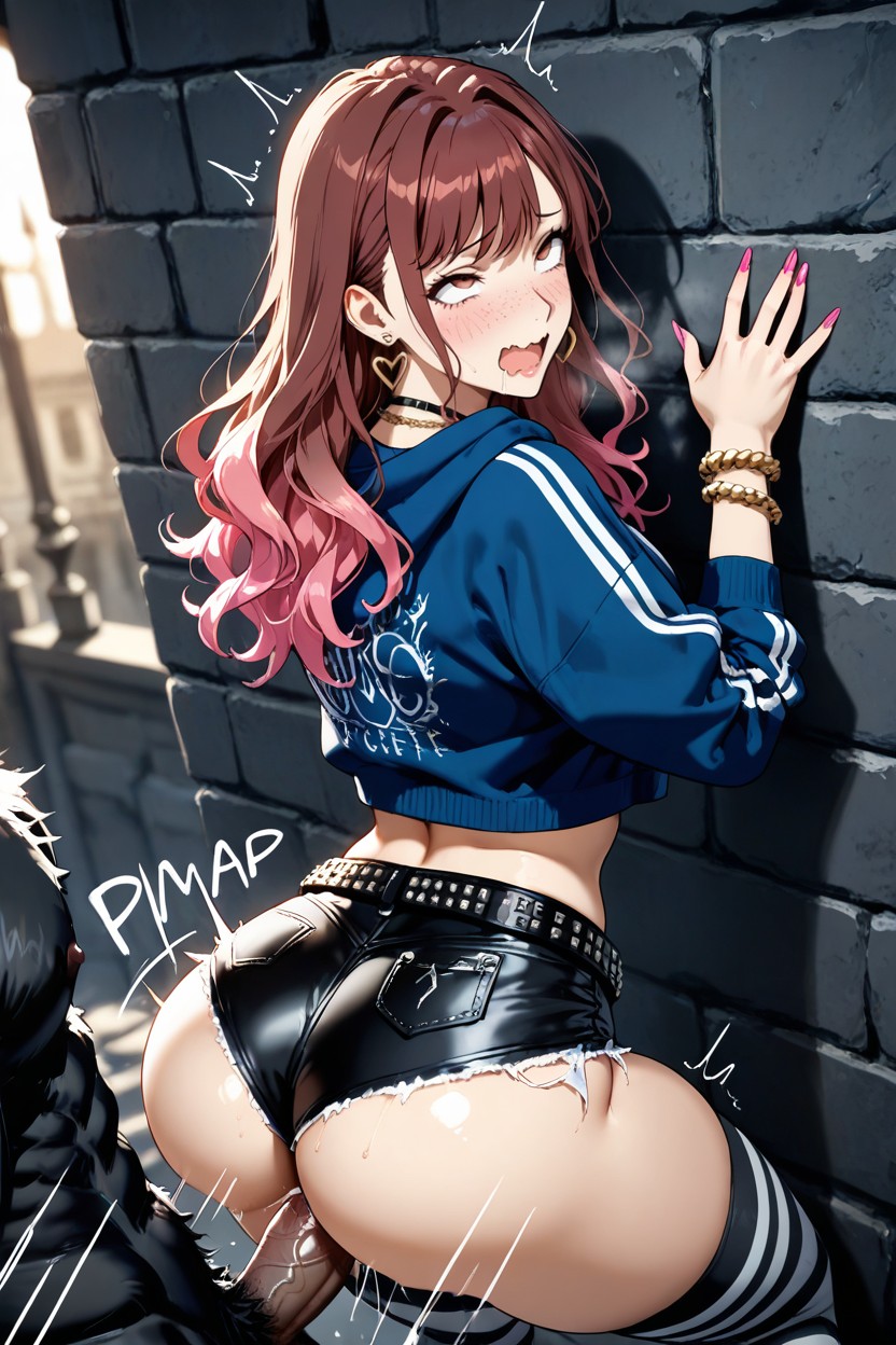Hard Vaginal, Ultra High Details, Stockings Hentai AI Porn