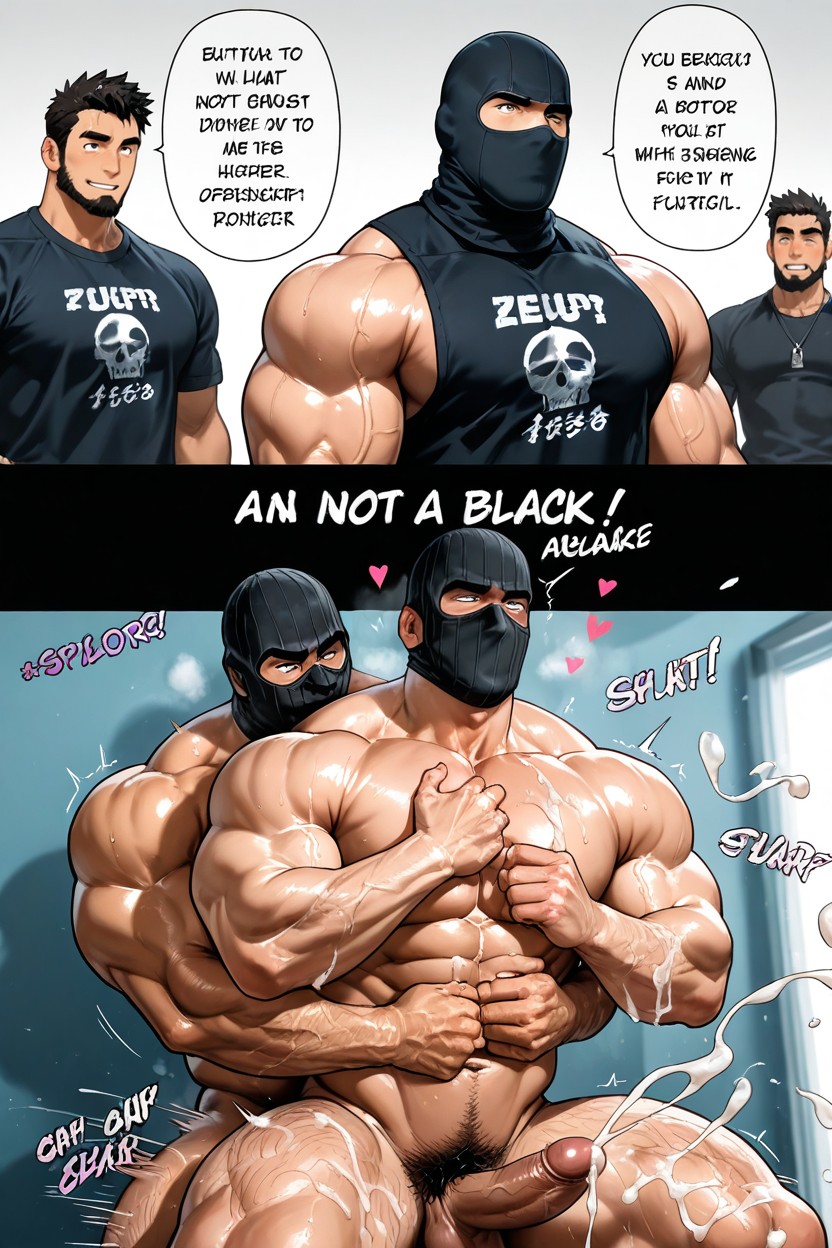 Ultra Detailed, Anal Sex, Oversized Muscles AI Gay Porn