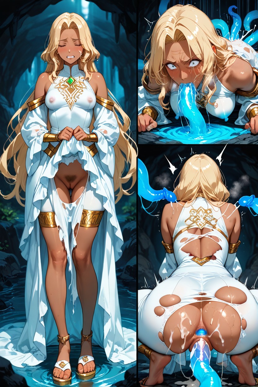 Faces Volumetric Lighting, Emerald, Every Face Is Masterfully Smooth And Refine Hentai AI Porn