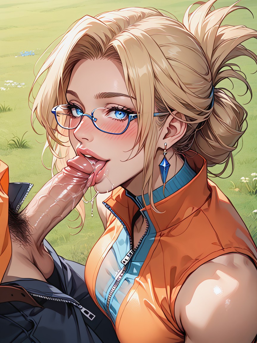 Mouth Agape, Pencil Skirt, Ultra Detailed Hentai AI Porn