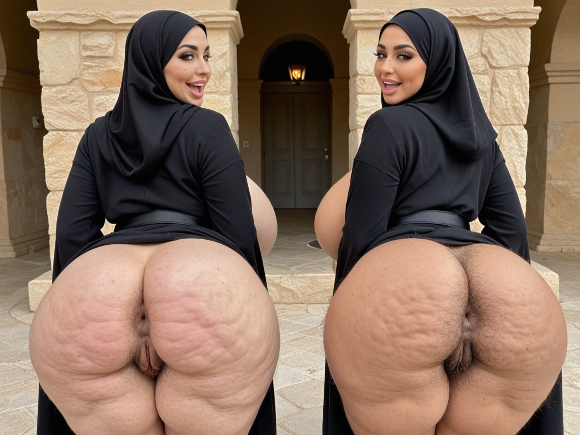 Cellulite, Extreme Gargantuan Tits, Gigantic Perky Fake Breasts AI Porn