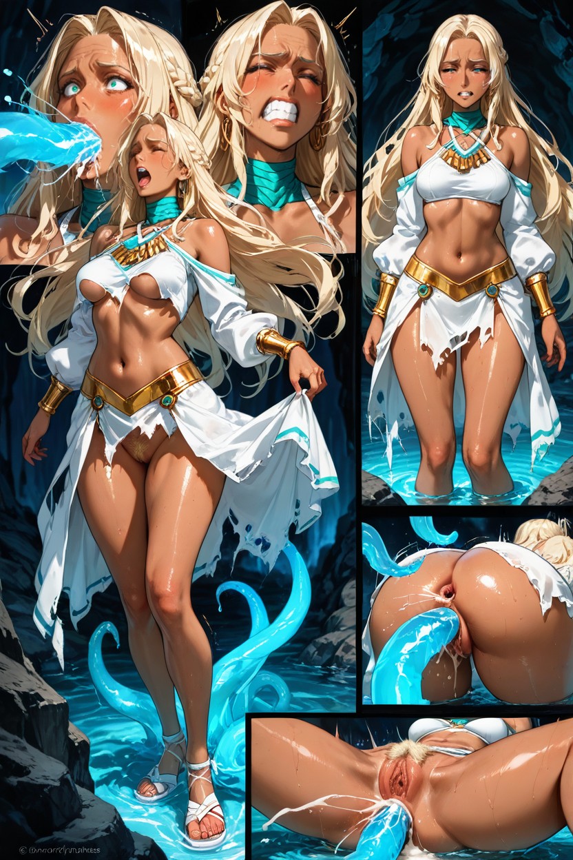 25+, Creepy Expression, Emerald Hentai AI Porn