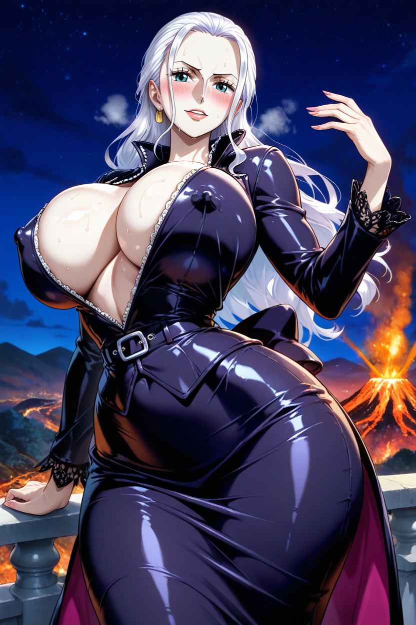Horny Face, Tailcoat, Toned Stomach Hentai AI Porn