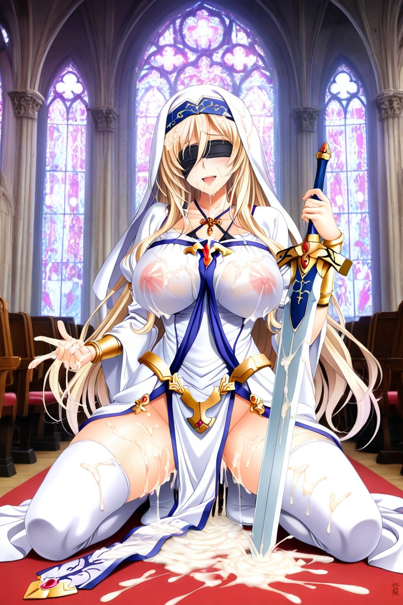 Maximum Cum Everywhere, Goddess, Mouth Cum Drip Hentai AI Porn