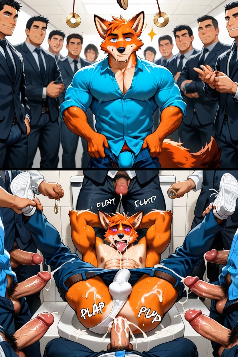 Cum Everywhere, Spiral Eyes, Fur Porno gay IA