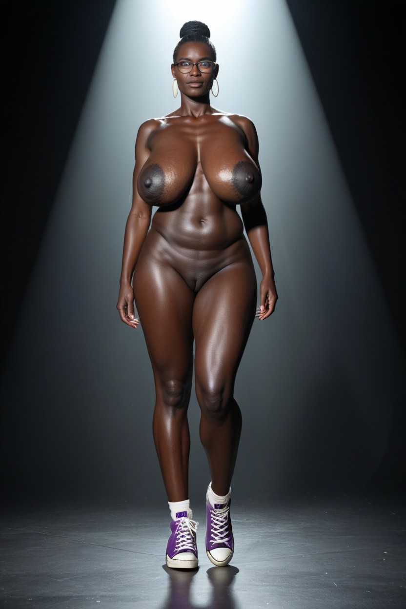 Large Areolas, Black Areolas, Medium Length AI Porn