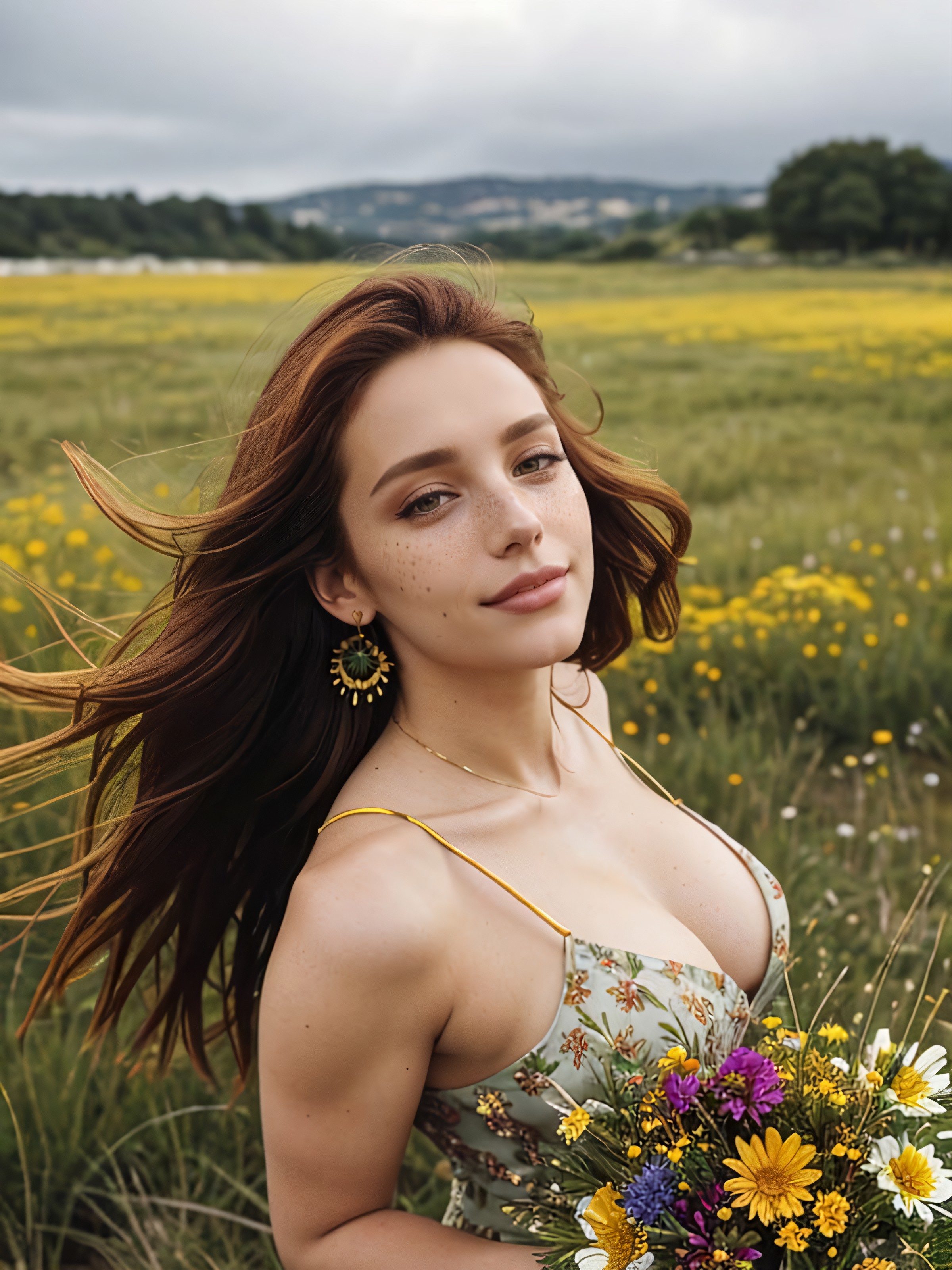 Open Clothes, Dance, Gold AI Porn