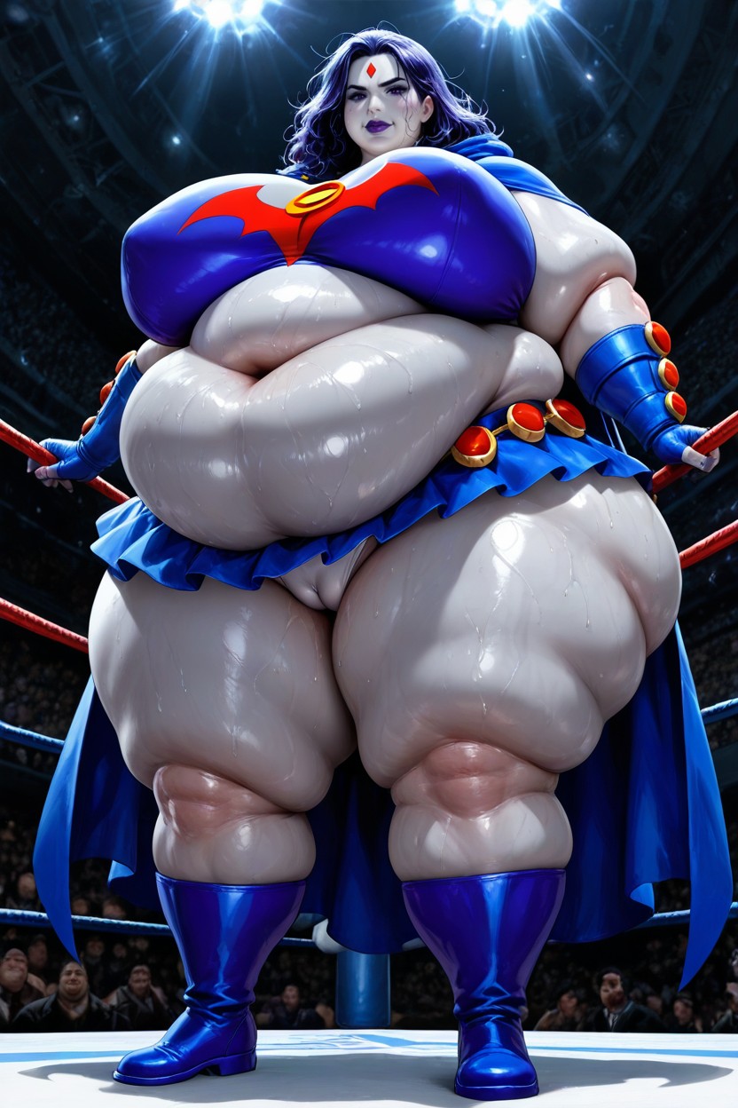 Extremely Fat Arms, Too Fat To Move, Full Body Hentai AI Porn