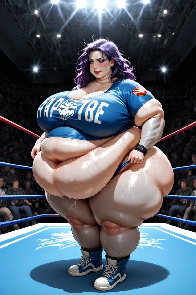 Massive Belly, 25+, Cellulite Hentai AI Porn