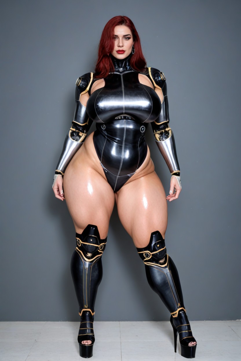 Cosplay, Hyper Ass, Front View,whole Body AI Porn
