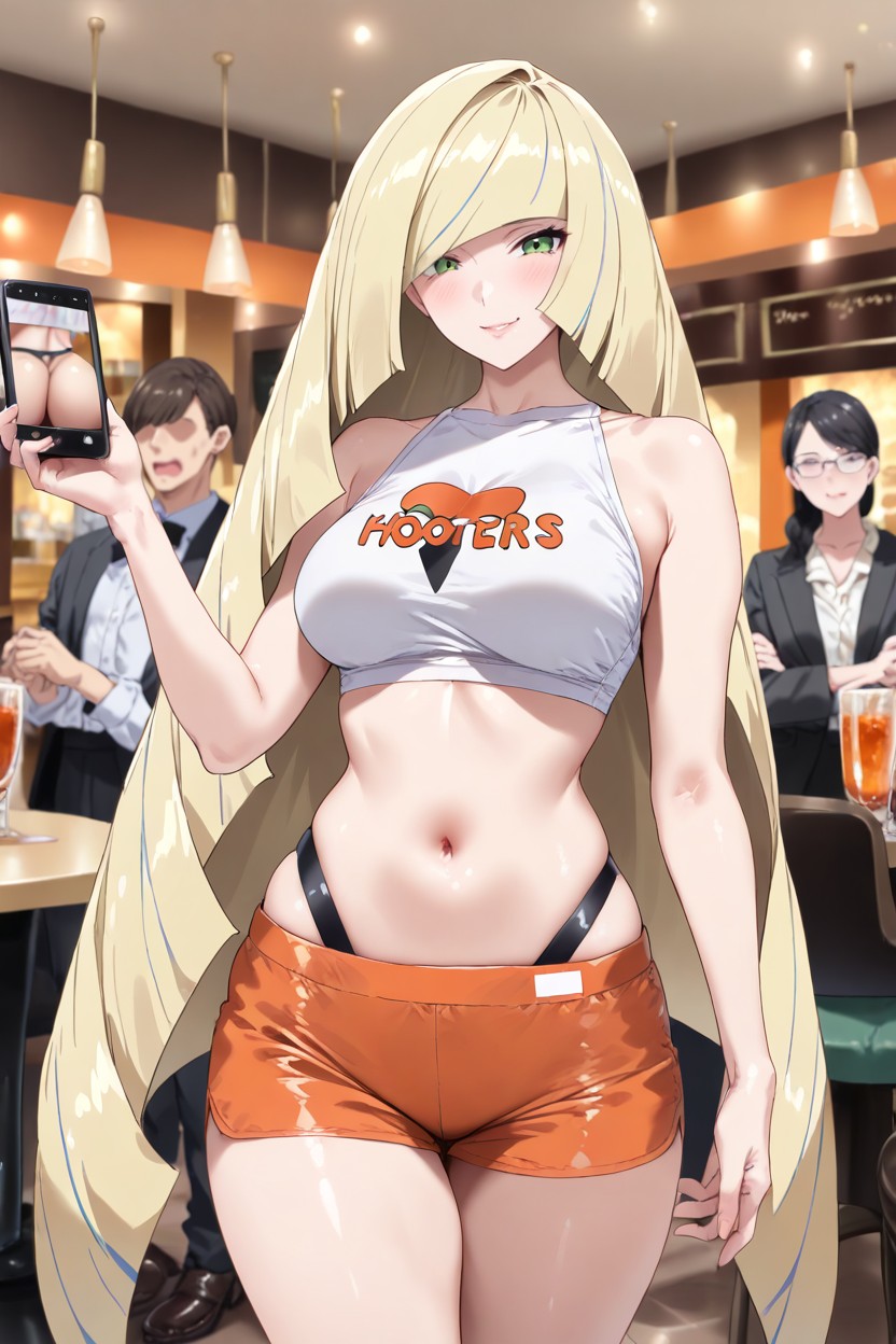 Waist Shot, Girls, Energetic Mood Hentai AI Porn