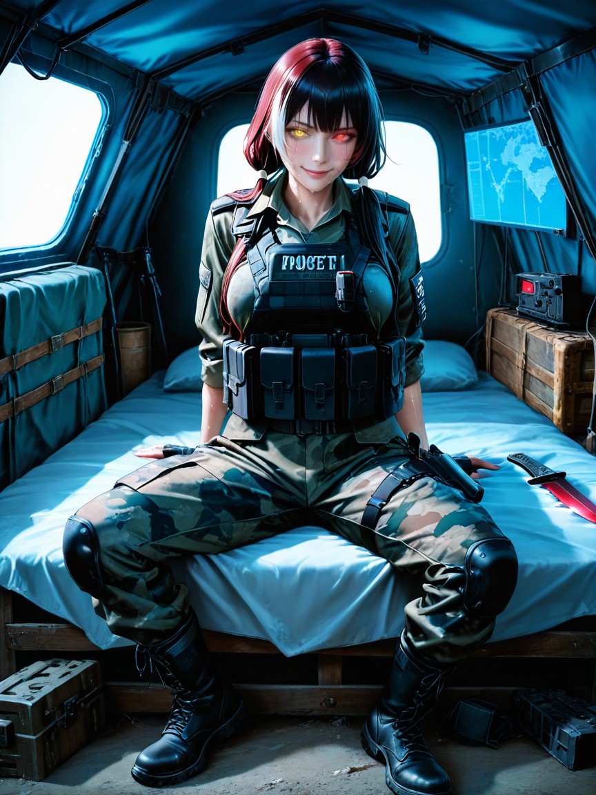 Realistic Art Style, No Male, Sweaty Skin Hentai AI Porn
