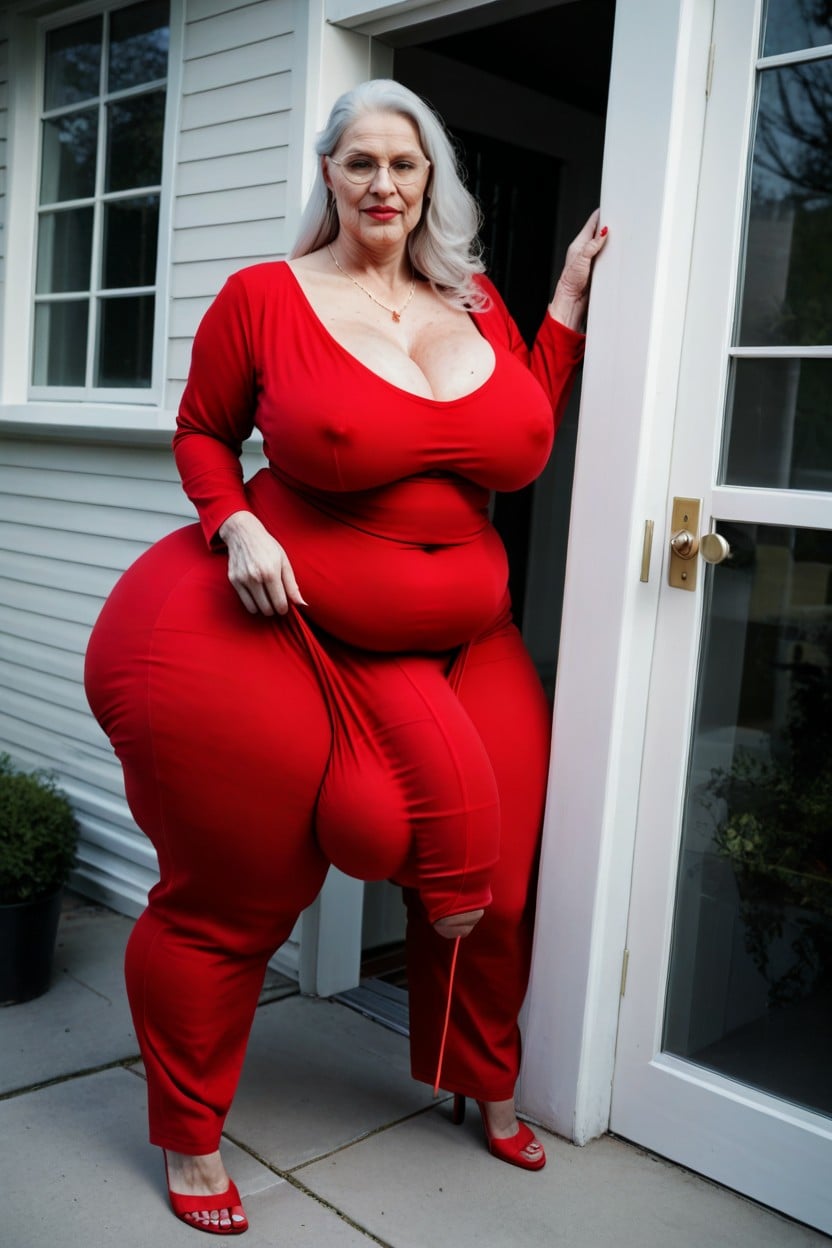 Extremadamente Pesado En La Parte Inferior, Breast Covered, Impossibly Huge Ass Porno IA
