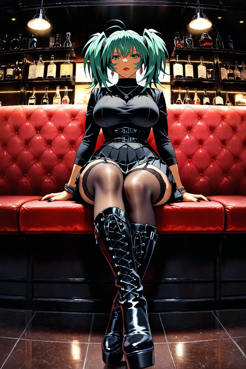 Ryofu Housen From Ikkitousen, Ornaments At The Waist, Restaurant AI Porn