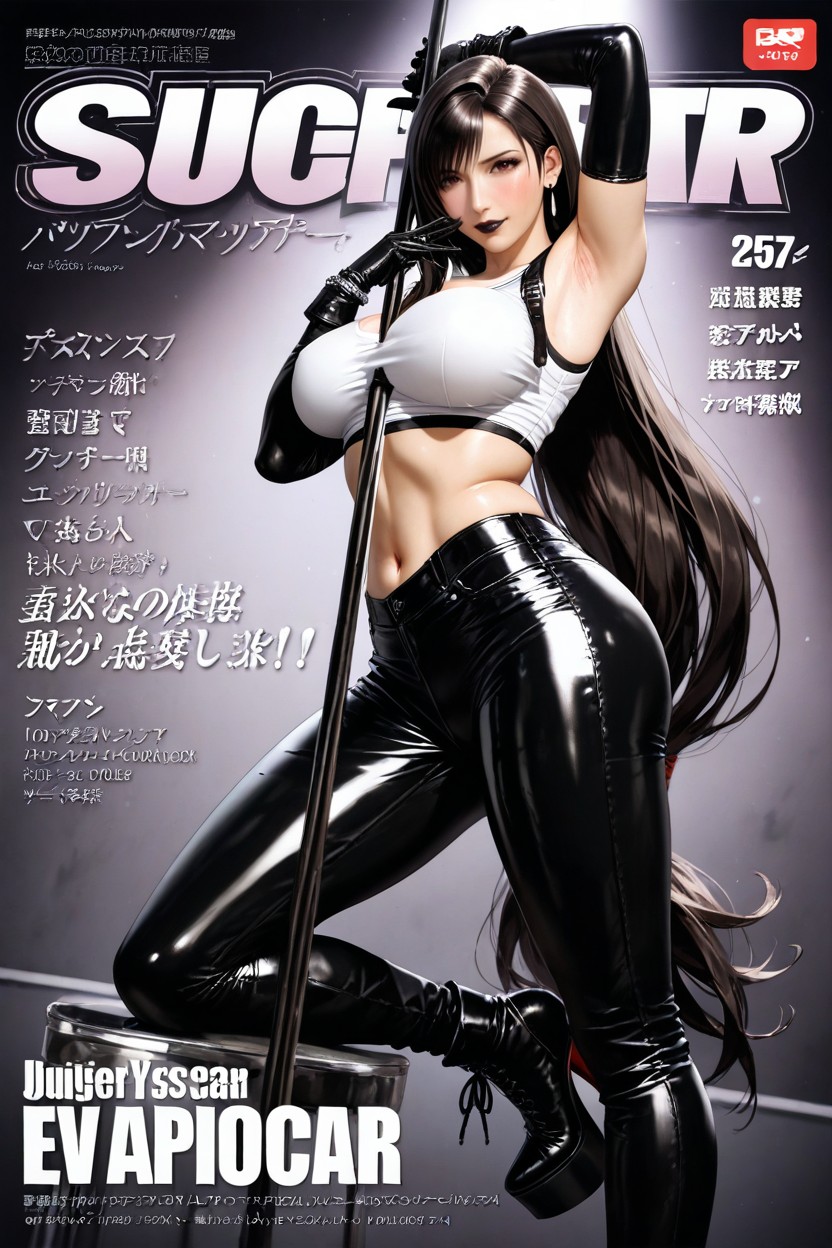 Breasts High, Black Makeup, Super Realistic Graphics Hentai AI Porn