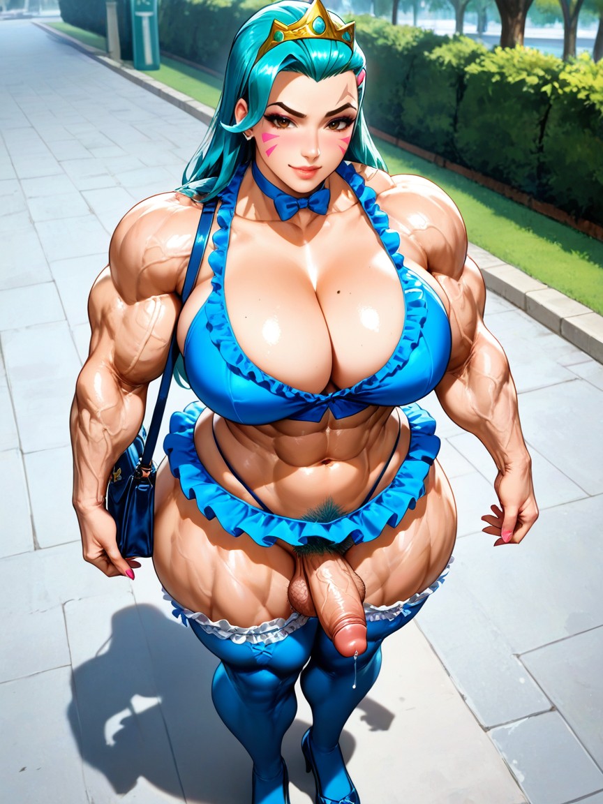 Bbw, Top Down, Zarya From Overwatch Hentai AI Porn