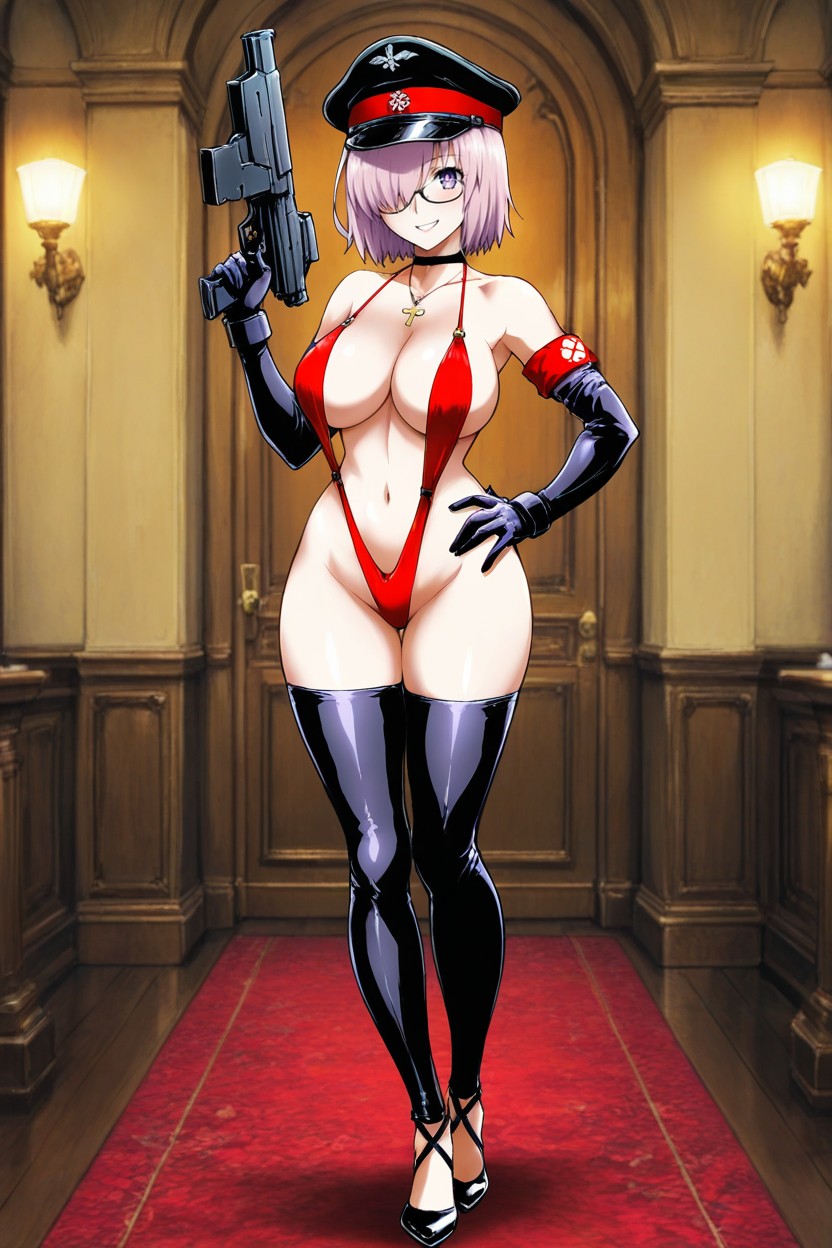 Glasses, Skinny, 25+ Hentai AI Porn