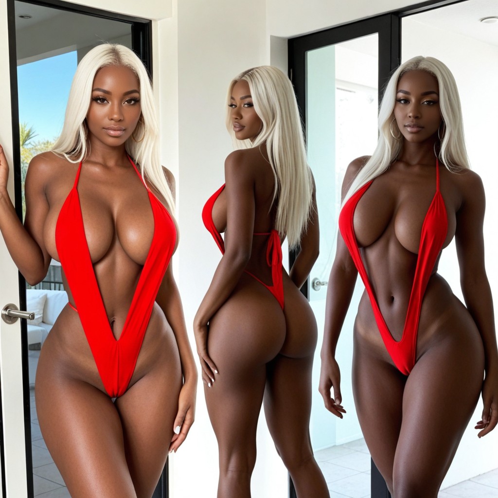 African, Voluptuous, 18+ AI Porn