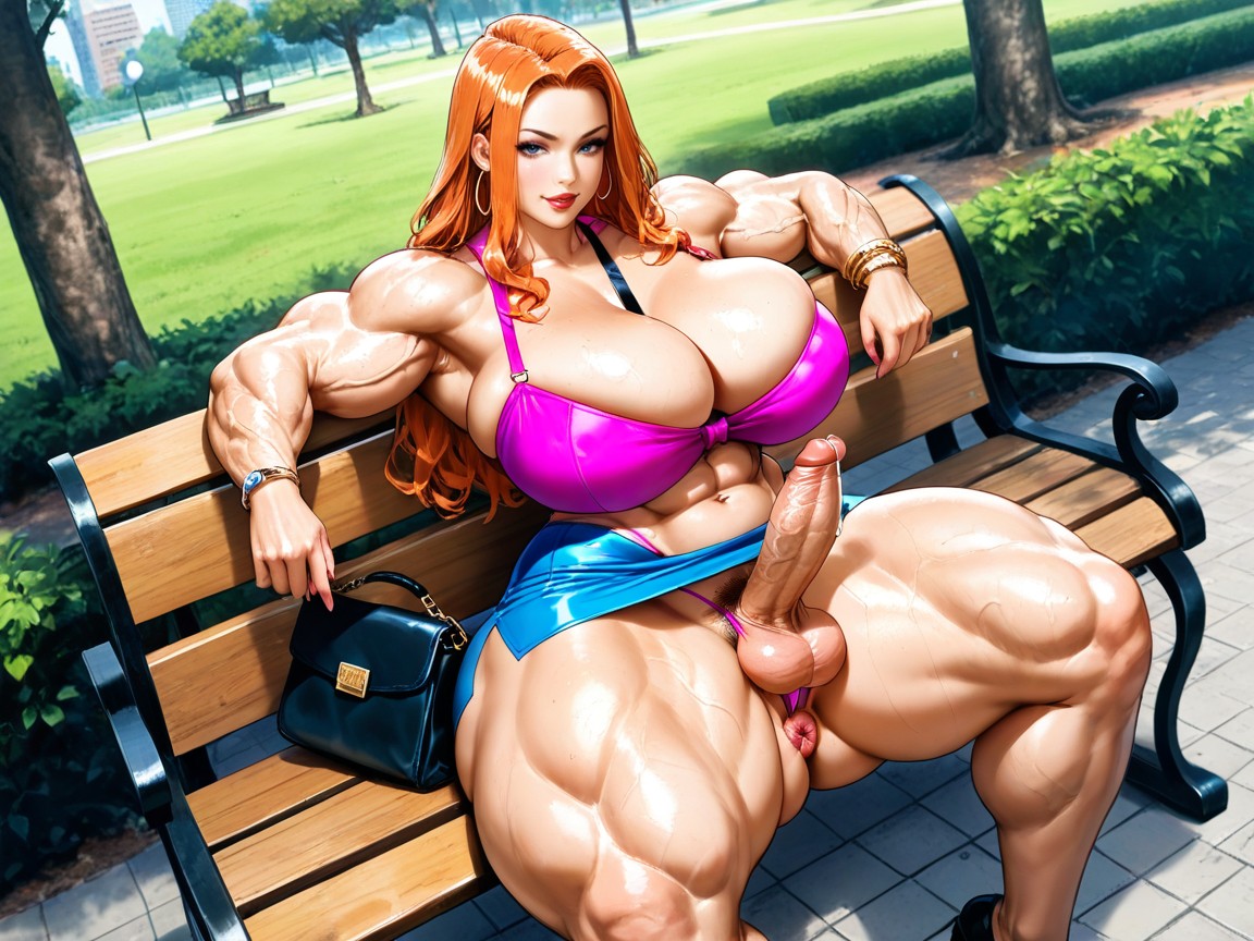 Precum, Muscle Trapez, Muscle Delts Hentai AI Porn