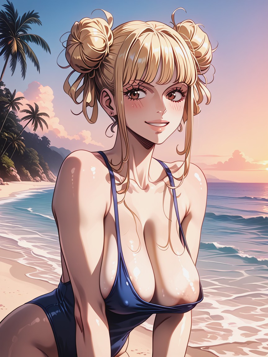 Giant Hangers, Brown Eyes, Hyper Detailed Skin Hentai AI Porn