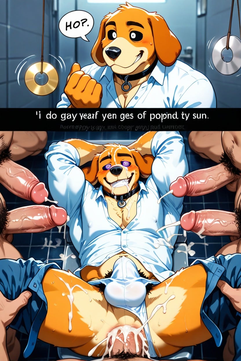 Surrounded By Men, Put In Doggy Style, Arms Over Head Porno IA Gay