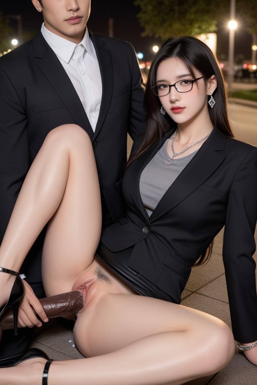 Black Heels, Waist, Real Ratio AI國產黃片