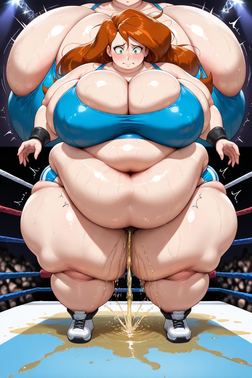 Morbidly Obese, 25+, Ready To Pop Hentai AI Porn