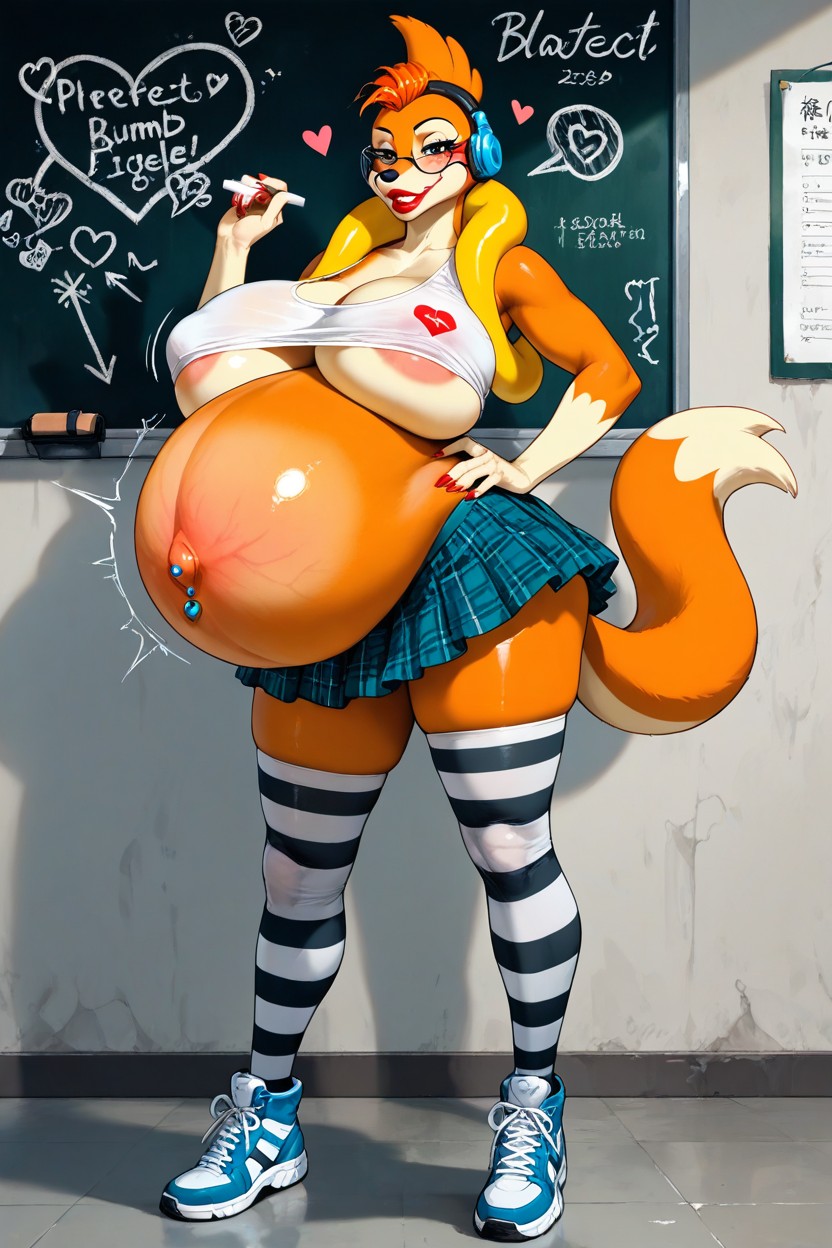 Small Ass, Heart Eyes, Full View Hentai AI Porn