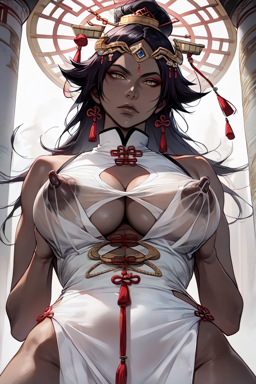 Perky Breasts, No Penis Titfuck, China Ancient Hair Hentai AI Porn