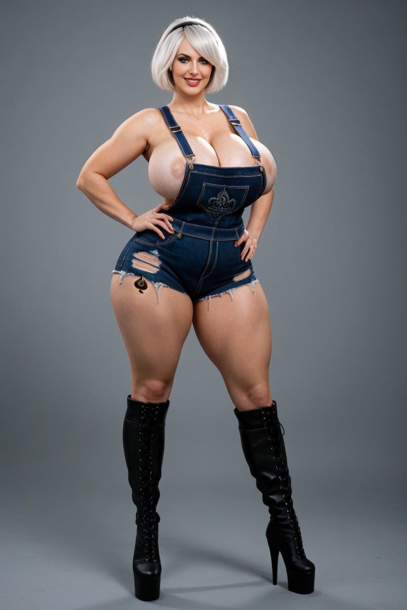 Cosplay, Queen Of Spades Tattoo On Thigh, Camel Toe AI Porn