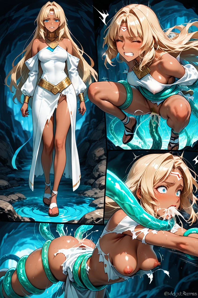 Blonde Pubes, Adaptative Shape Panels And Layout, Arched Hentai IA