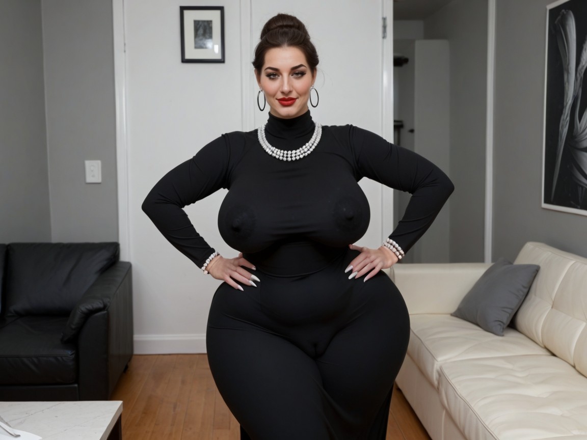 Love Hearts, Big Lips, Jewelry AI Porn