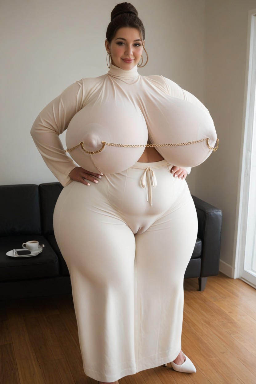 High Heels, Jumbo Wide Thick Hips, High Heels AI Porn