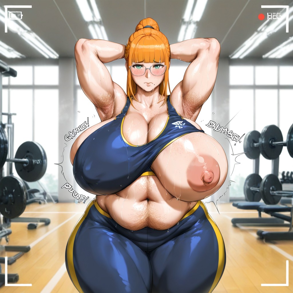 Standing, Chubby Round-face, Stunning AI Porn