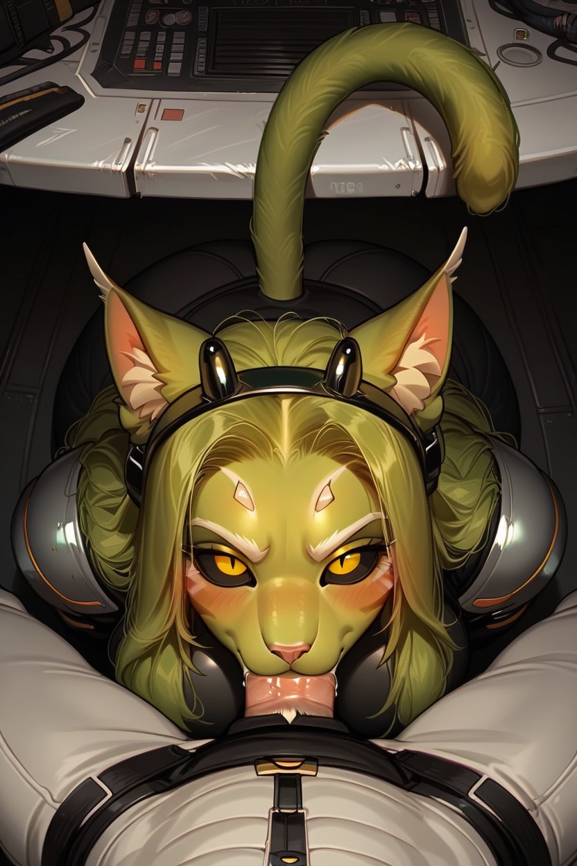 25+, Bright Colors, Volumetric Furry AI Porn