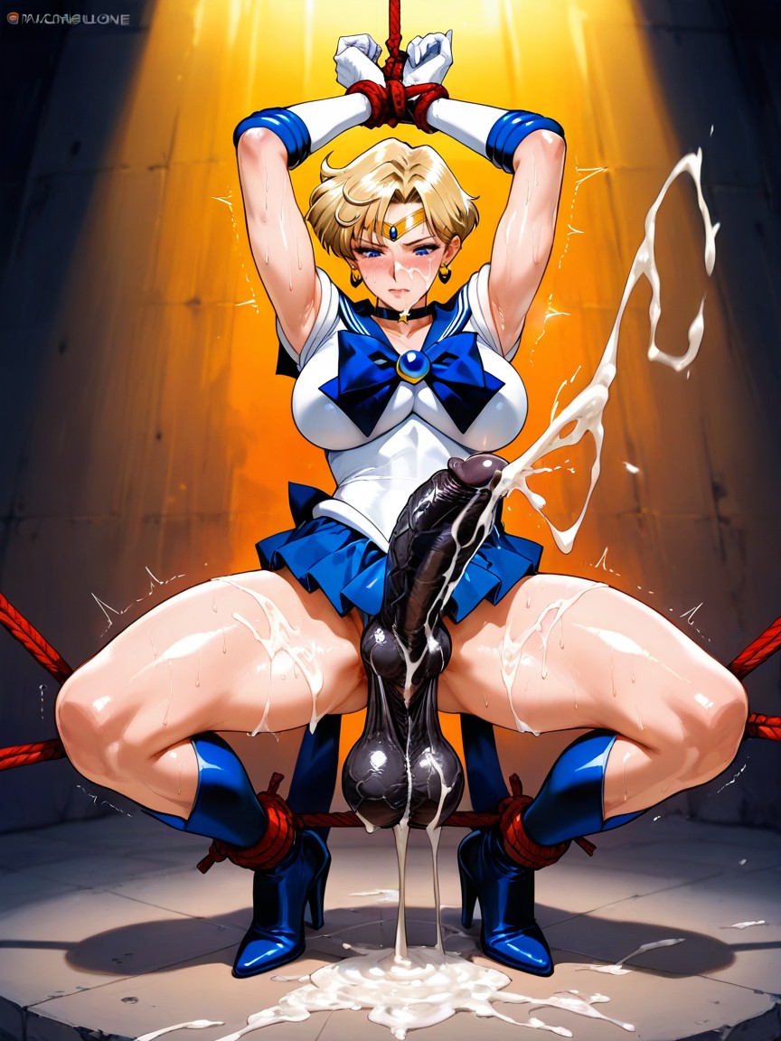 Pony Cock, Cumshot Like Squirting, Huge Penis Hentai AI Porn