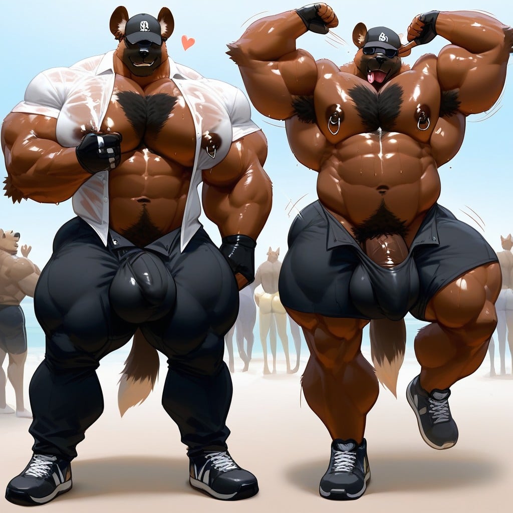 Bara, Extreme Muscle Definition, Extreme Muscle Definition Extreme Muscle Definition Furry AI Porn