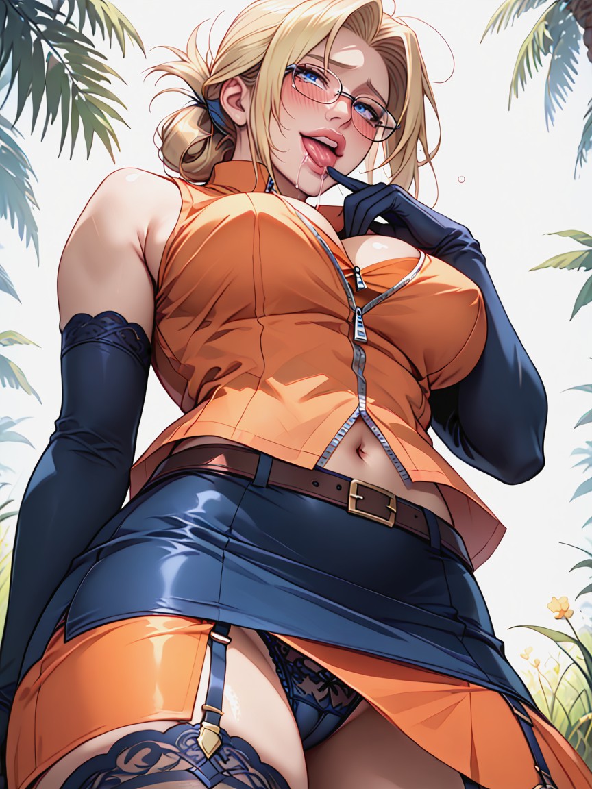 25+, Skinny, Blowjob (3rd Person) Hentai AI Porn