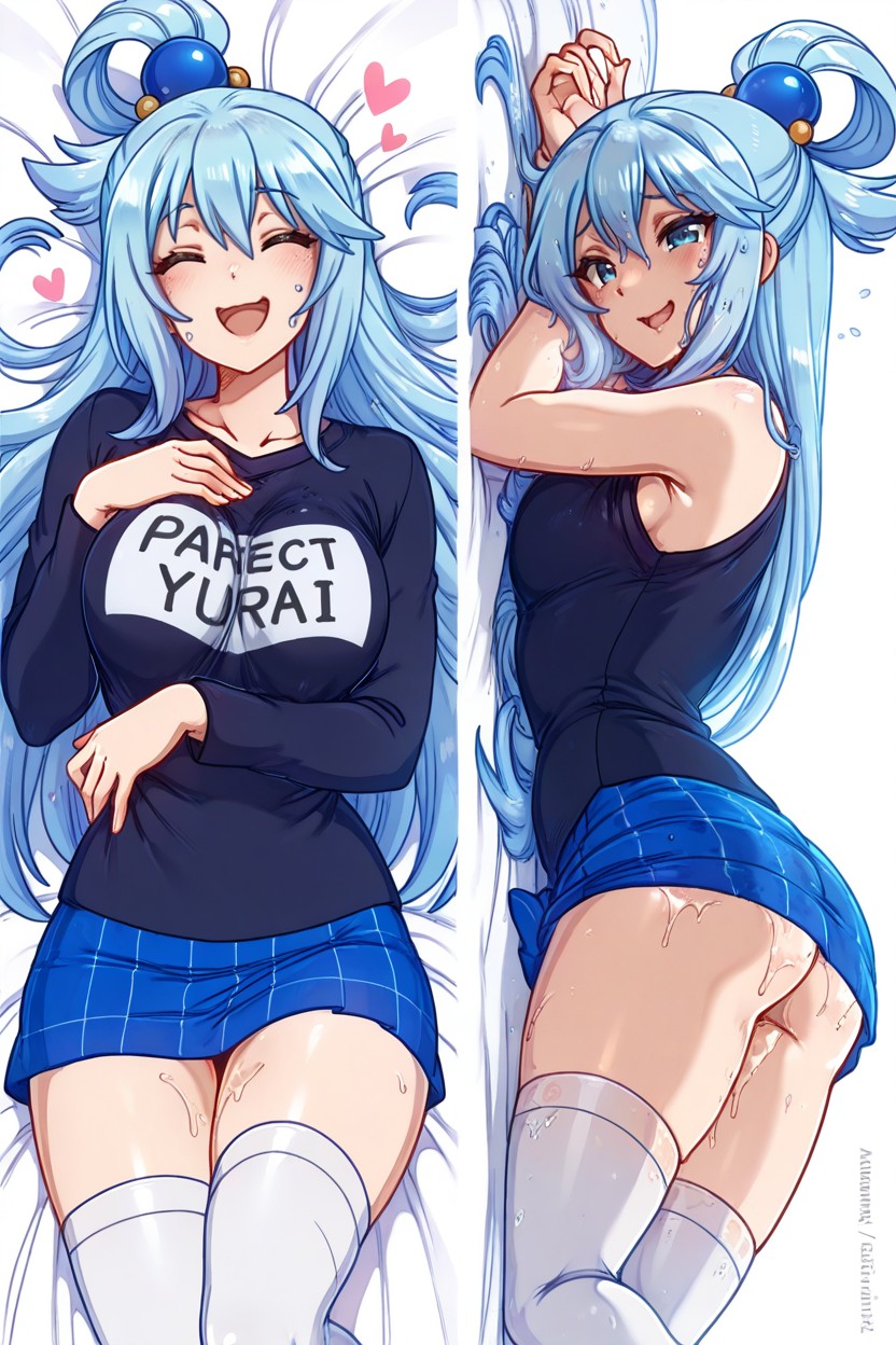 Extremely Wet Body, Blush, Perfect Waist Hentai AI Porn