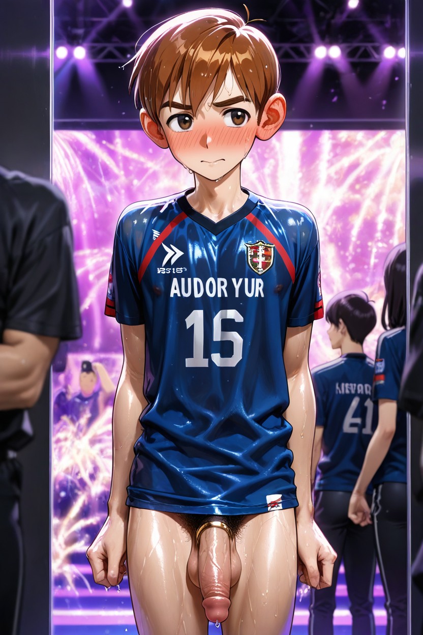 Club, Open Clothes, Front View AI Gay Porn