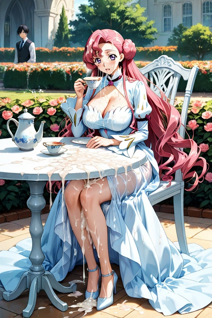 25+, Cum Covered Full Body, Euphemia Li Britannia From Code Geass Hentai IA