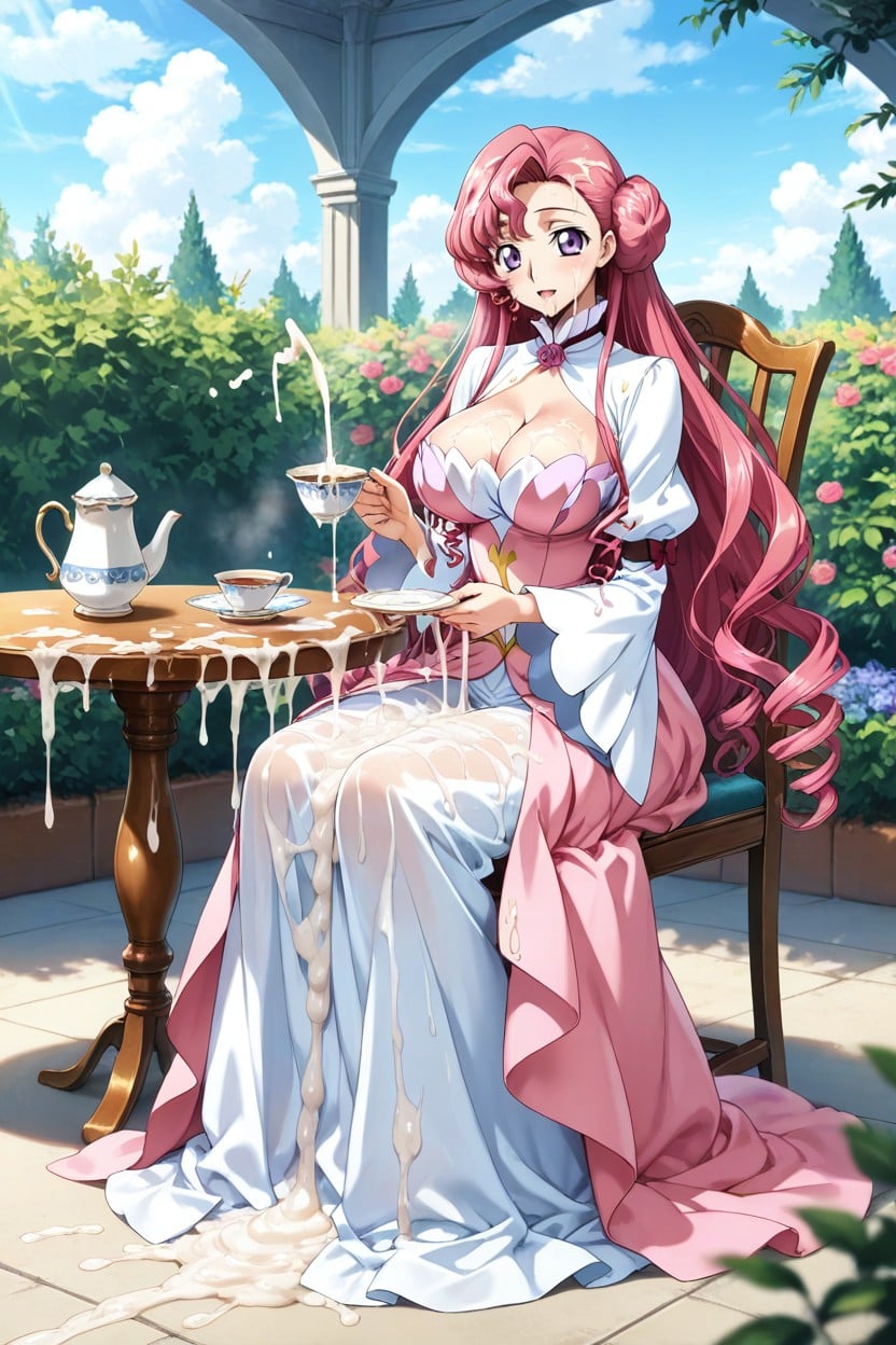 Teapot, Maximum Amount Of Cum, Flowers Porno IA Hentai