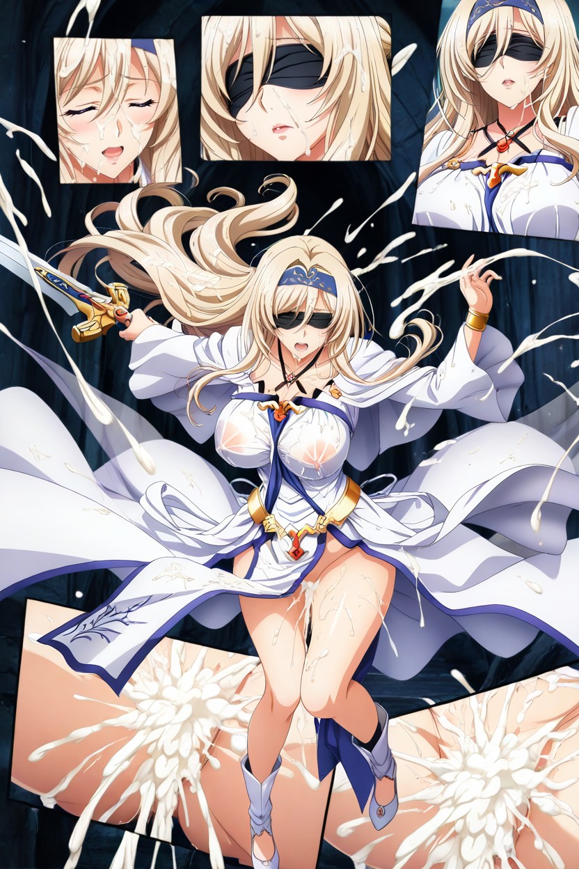 Official Art Style, Excessive Cum On Face, Cum On Face Hentai AI Porn