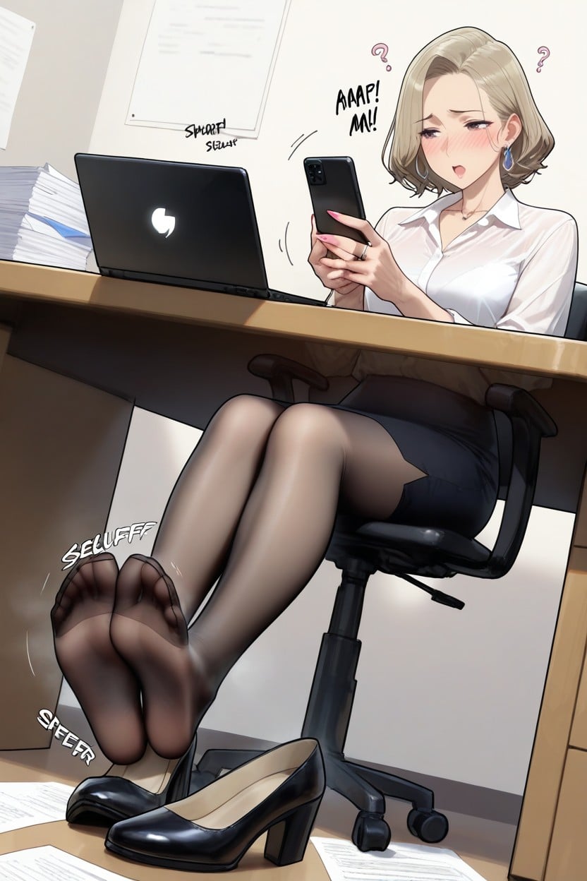 Perfect Fingers, Moaning Feet Focus, Notebooks Hentai AI Porn